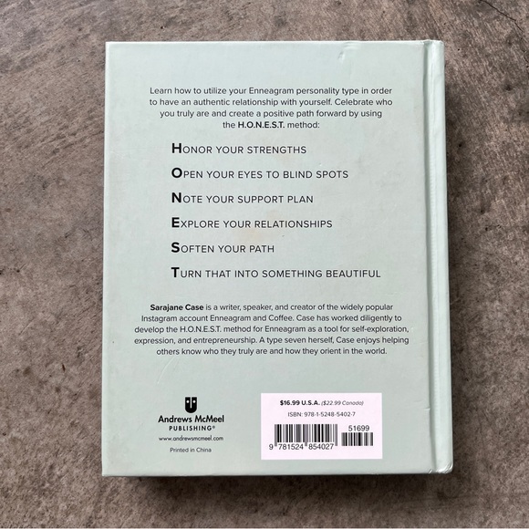 Hardcover book The Honest Enneagram personality self help excellent condition - Picture 4 of 4